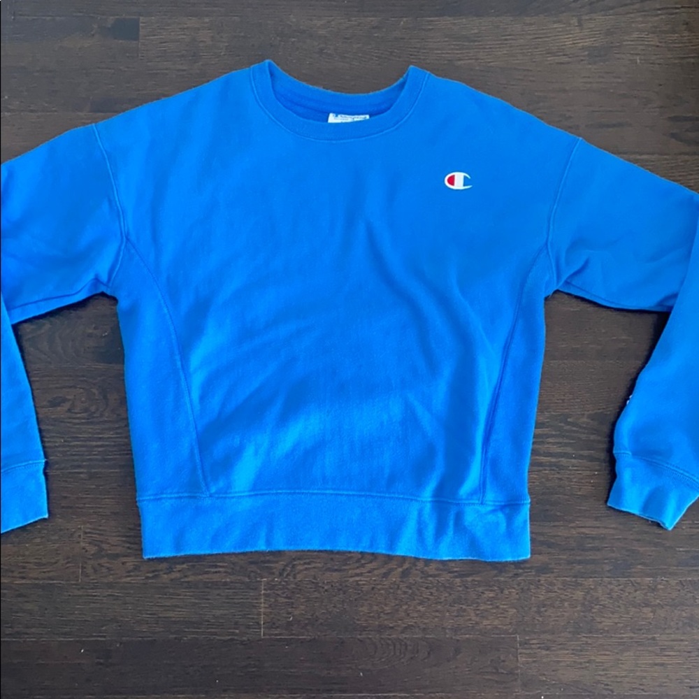 Blue Champion Crewneck